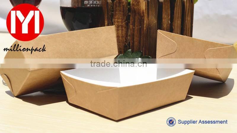 High quality recycled paper new take away children's food trays