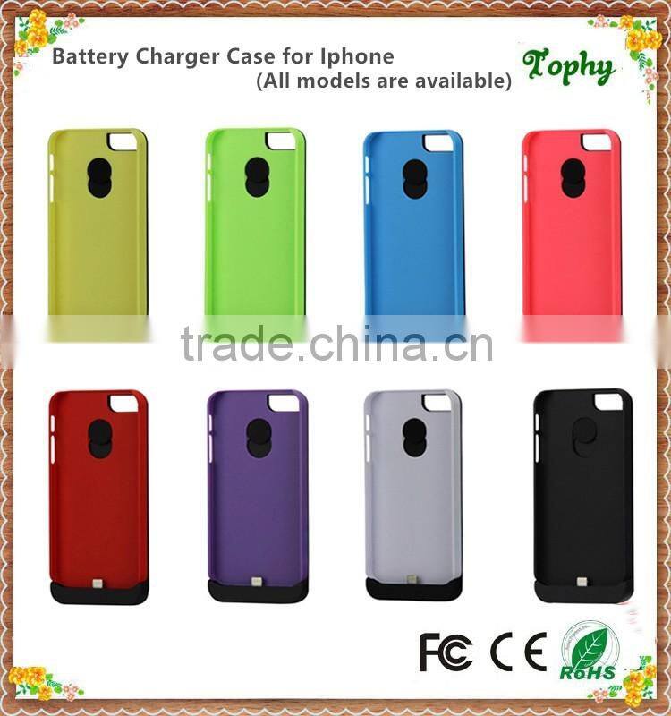 Li-Polymer battery Power Case External Battery Backup Power Case Charger Cover Pack Power Bank for iPhone 5/5s/5C