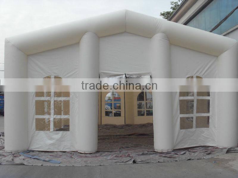 Red side inflatable marquee/party tent/inflatable tent
