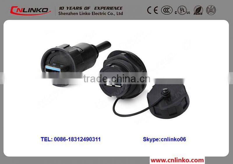 2015 Promotion!Made in china micro usb waterproof for panel mount