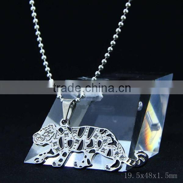 tiger pendants with chains on sale