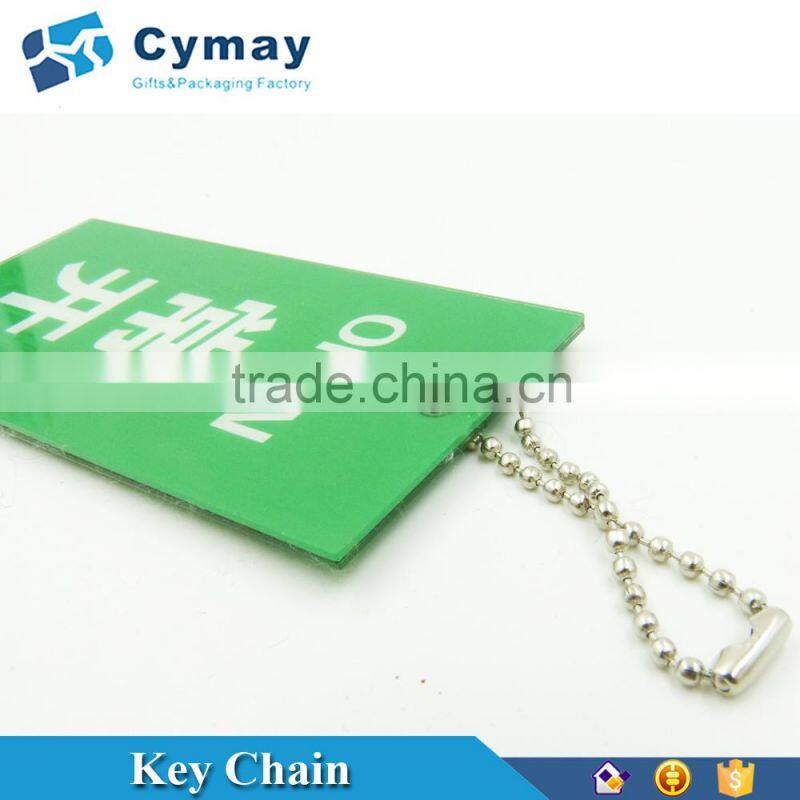 Custom PVC plastic key chain/Room number key chain/shoe key chain