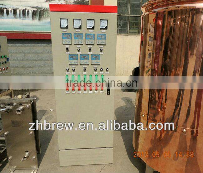 copper micro beer brewing equipment for wholesale price