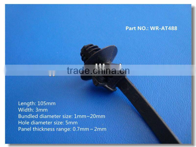 High quality high flexibility Cable tie for automobiles