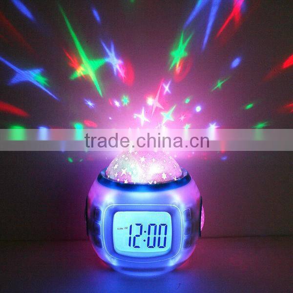 star projector alarm clock