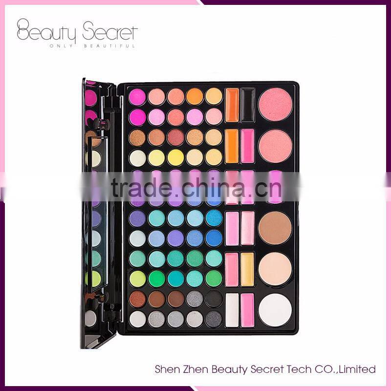 2016 Hot Selling Waterproof 78 Color Makeup Blusher Eyeshadow Palette