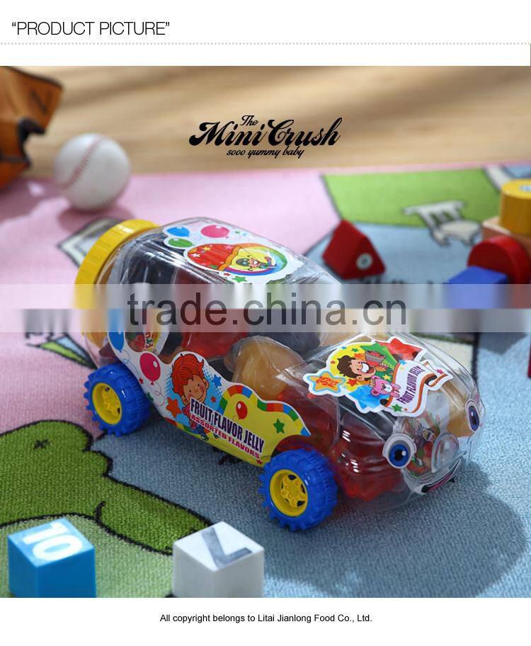 Promotion price for konjac jelly in toy racing car
