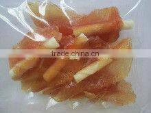 rawhide stick twined by chicken