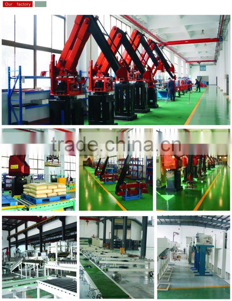 Robot palletizer/Palletizing machine with gripper