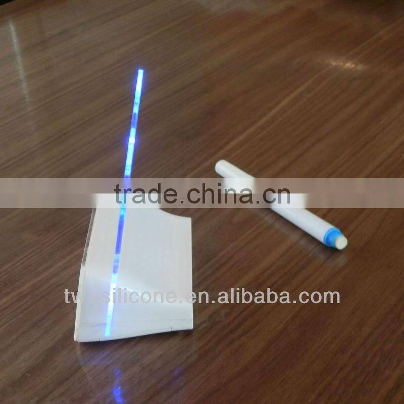 Digital Neon LED Table Clock with World time