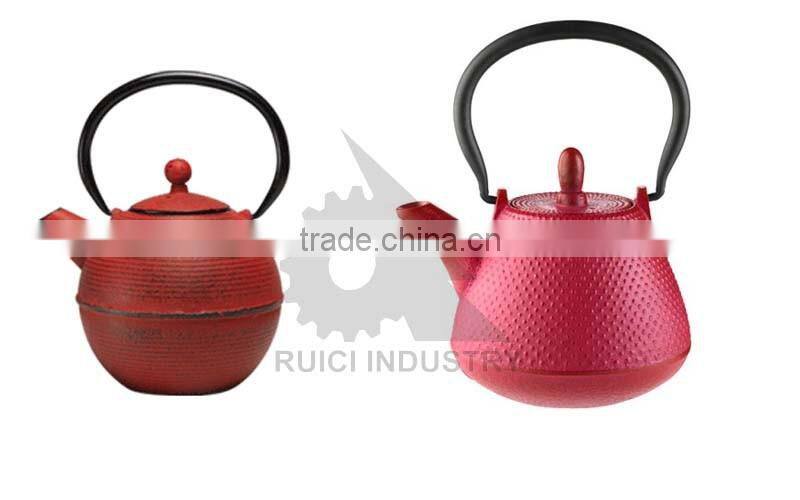 0.6L 0.8L mini teapot set strainer cauldron tetsubin japanese enamel chinese antique cast iron teapot