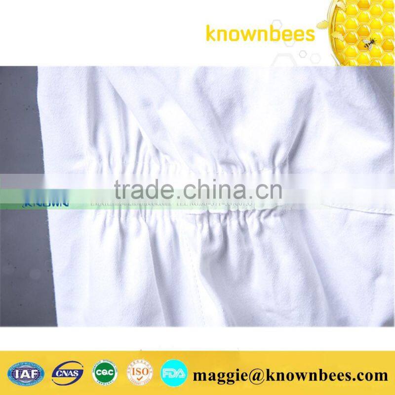 cotton beekeeping protective hat / beekeeping suit white color
