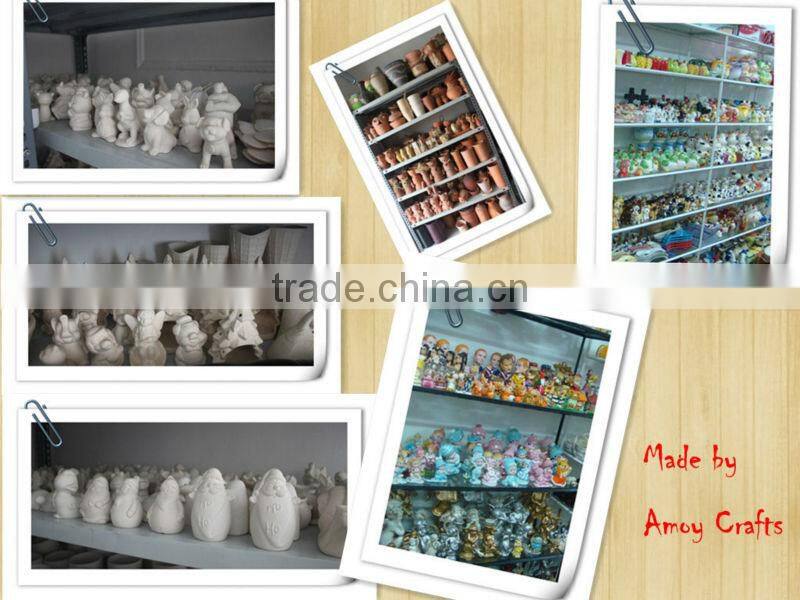 Italian vintage hand painted ceramic pepper mill