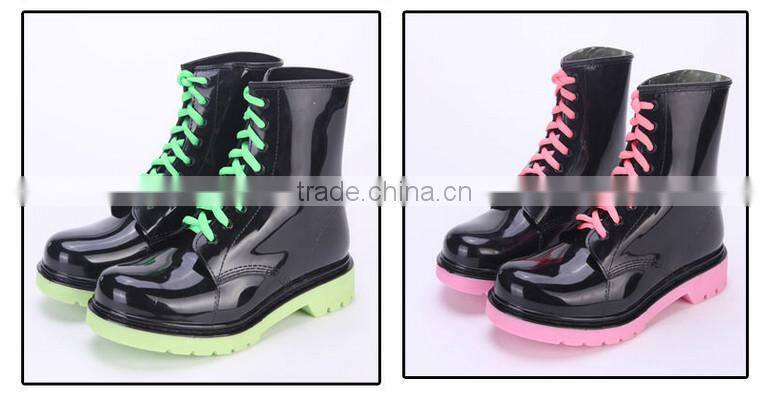 Men Cheap Black PVC Rain Boots
