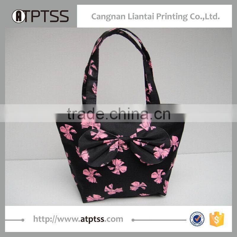 Multifuction fashion cotton shopping popular generous fashion canvas tote bag