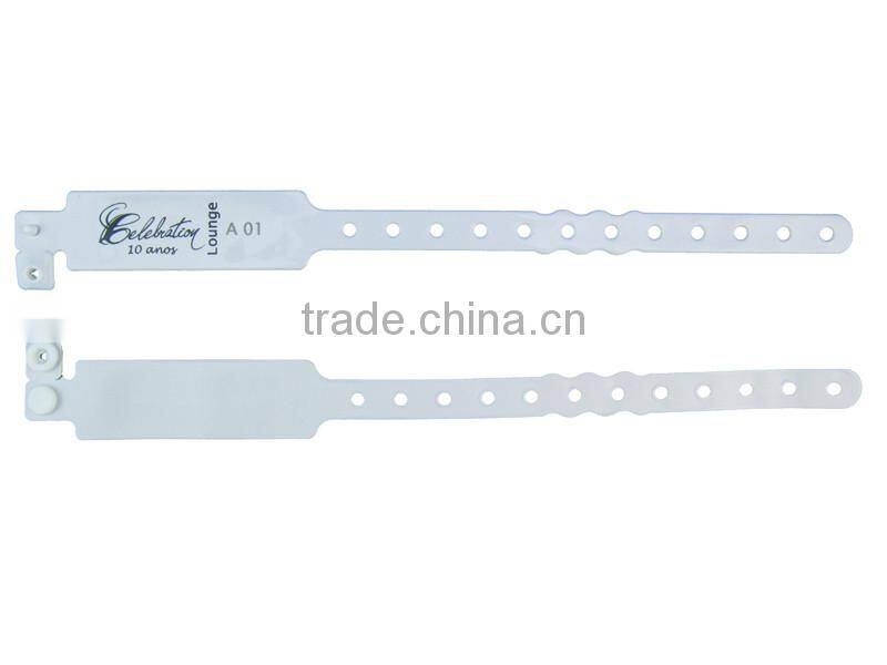 Single Cheap Customized Event RFID MF D21 Paper Wristband