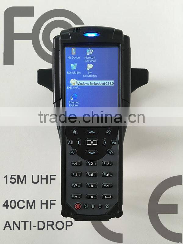 Assets tracking wince UHF RFID handheld reader