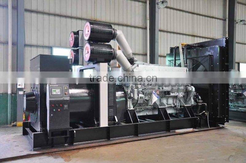 600kw to 1500kw Mitsubishi Industrial Diesel Generator Set