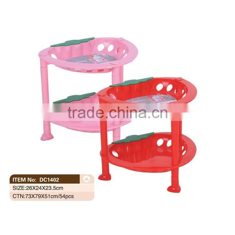 Small Sundries Plastic Living Room Corner Shelf