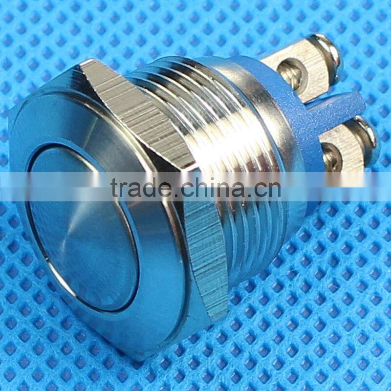 16mm flat head screw terminals waterproof switch