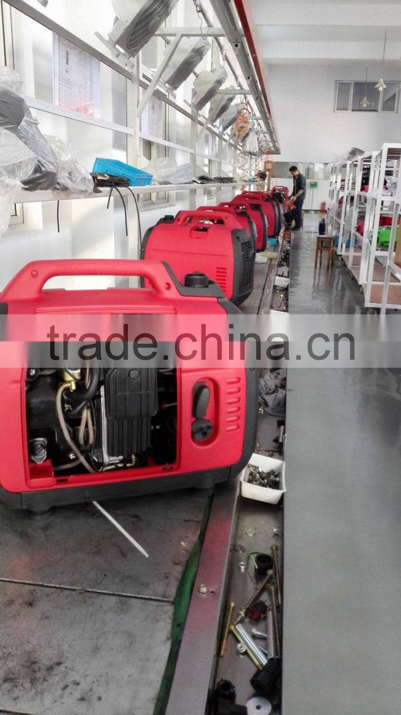 AC Single Phase Output Type slient Portable Petrol Gasonline Generator 1KW