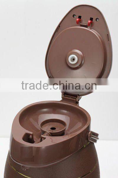 glass pyramid hot and cold water dispenser