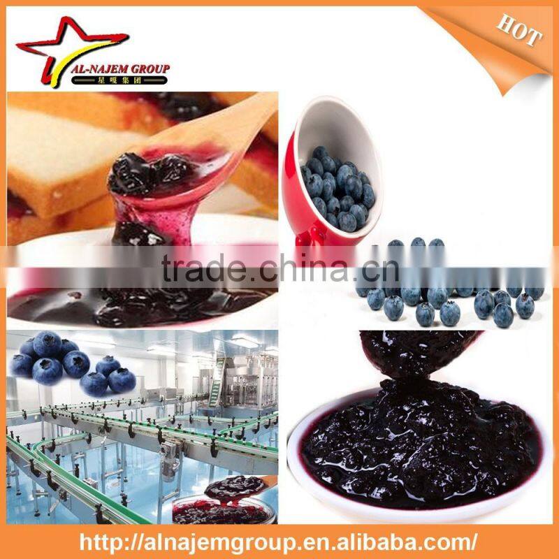 hot hot Full automatic industrial blueberry jam maker machine high viscosity Production Line