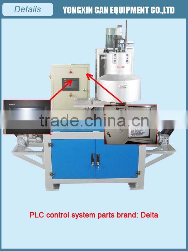 Automatic rectangular tin can seamer