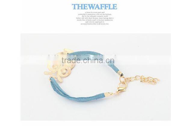 Fashion personality vintaged owl bracelet jewelry wholesale