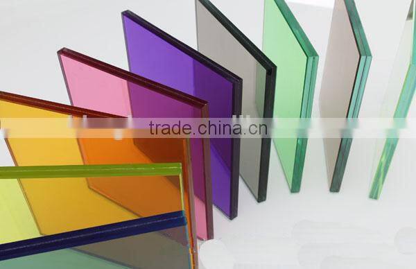 6.38-42.3mm Clear Colored Laminated Glass Price