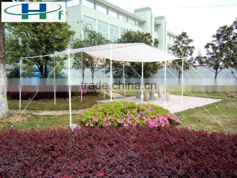 white PE gazebo roofs