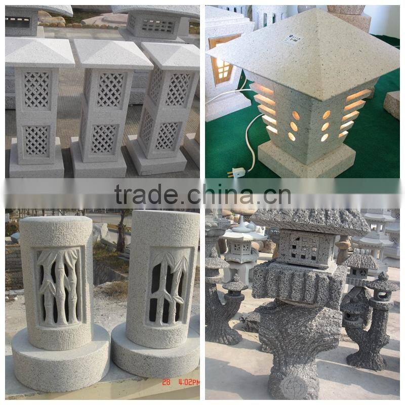 Granite Stone Garden Lantern