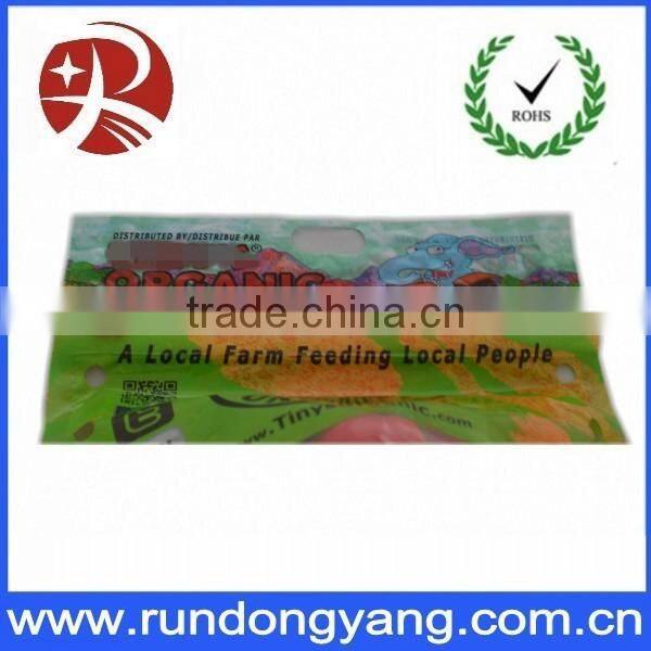 Stand Up Pouch Fruit packaging bag with handle