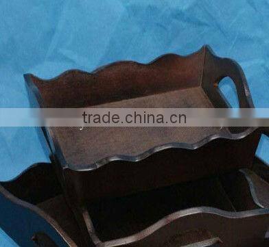 wooden tray beautiful decorative wood storage tray fruit tray with lowest price