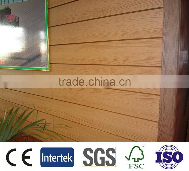 Eco-friendly wpc wall panel, decorative outdoor wall board like wood panels, wall cladding
