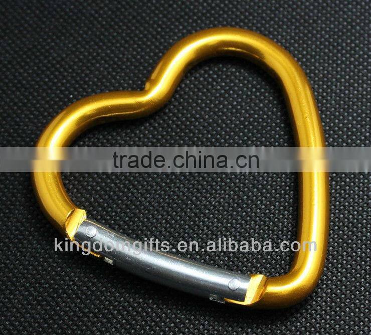 Hot Sales Aluminum Carabiner with lanyard