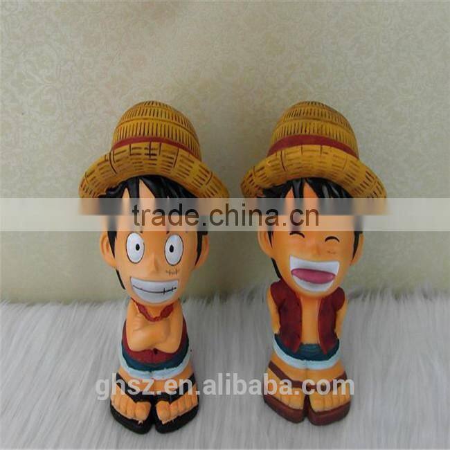 Guo hao custom hot toys one piece action plastic figurine