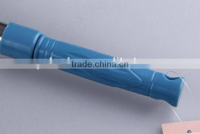 Chenille fabric microfiber duster with stainless steel telescopic rod and plastic handle