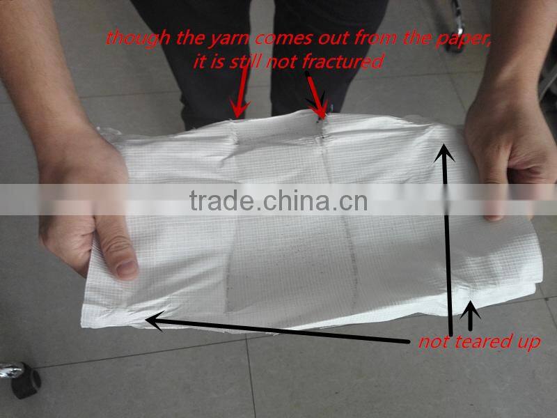 2016 new fashion warp and weft kraft paper bag for women bags