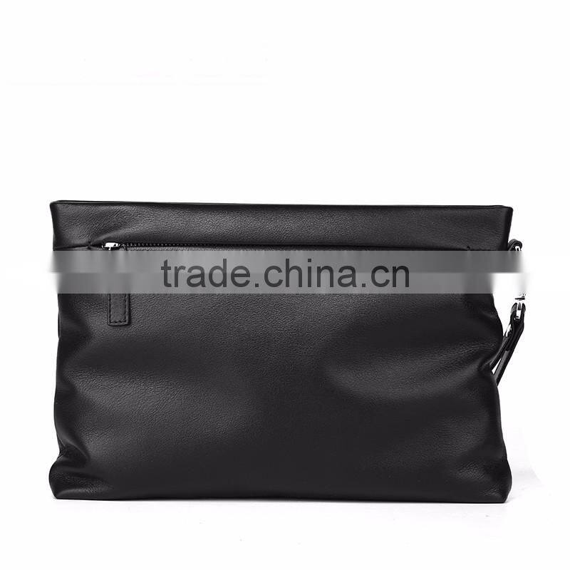 Portable Luxury genuine Cowhide Leather Clutch Small Evening Bag