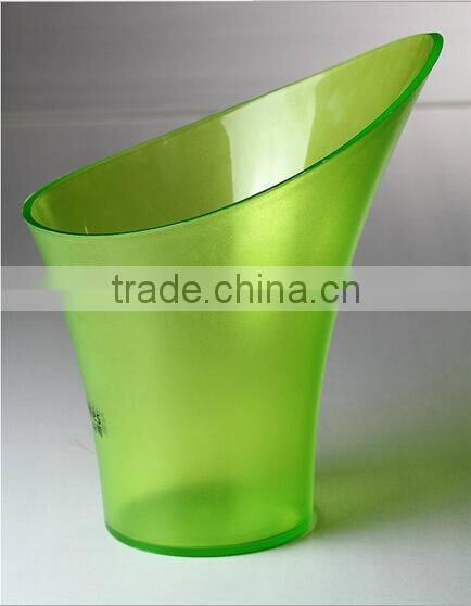 Best-selling Eco-friendly Plastic Ice Container/red acrylic ice bucket /wine barrels of wine barrel
