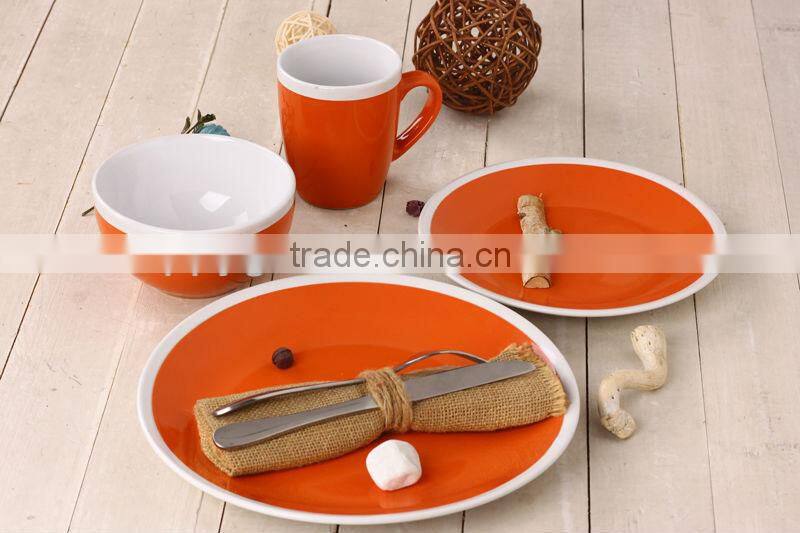 home use 16pcs ceramic stoneware dinnerware sets