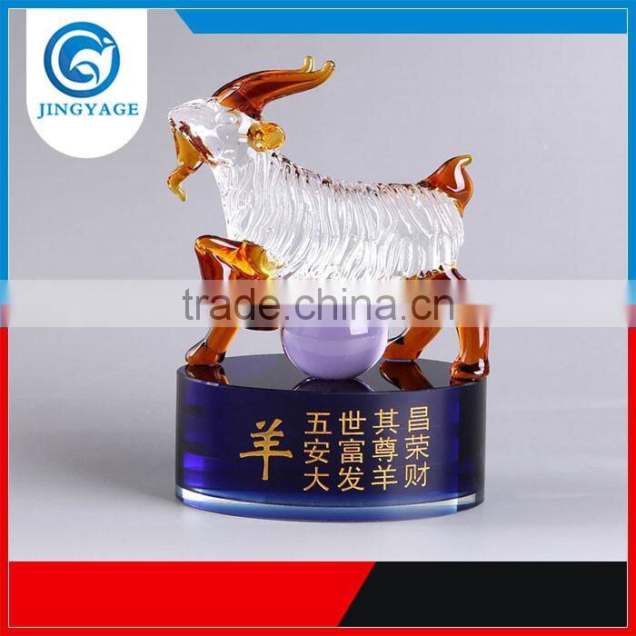 Jingyage personalized Chinese zodiac crystal Monkey clever 3d model souvenir gifts