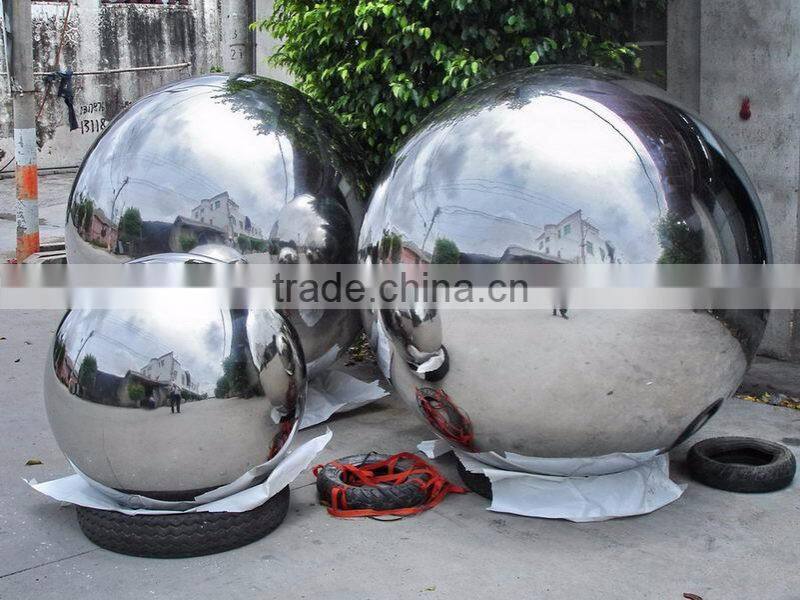 art sculptures modern metal craft sculpture stainless steel balls