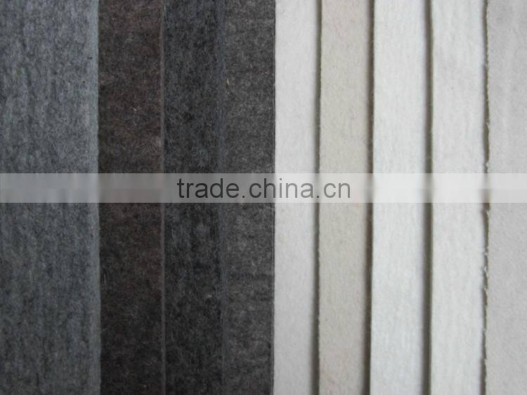 Thick polyester pp needle punched non woven home textile fabric rolls