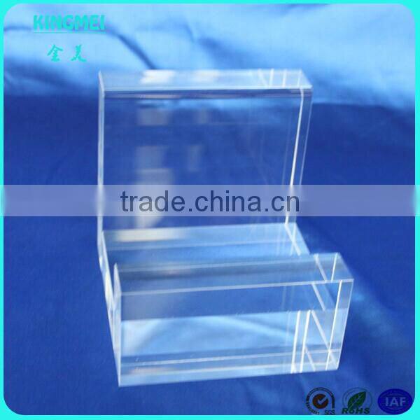 U shape acrylic jewelry display block,crystal wedding ring display block