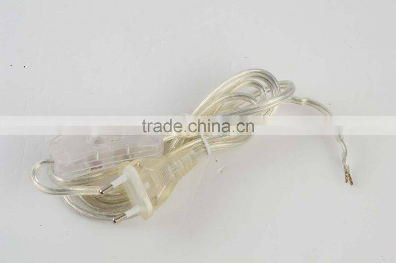 E27 lamp holder droplight with plug wire