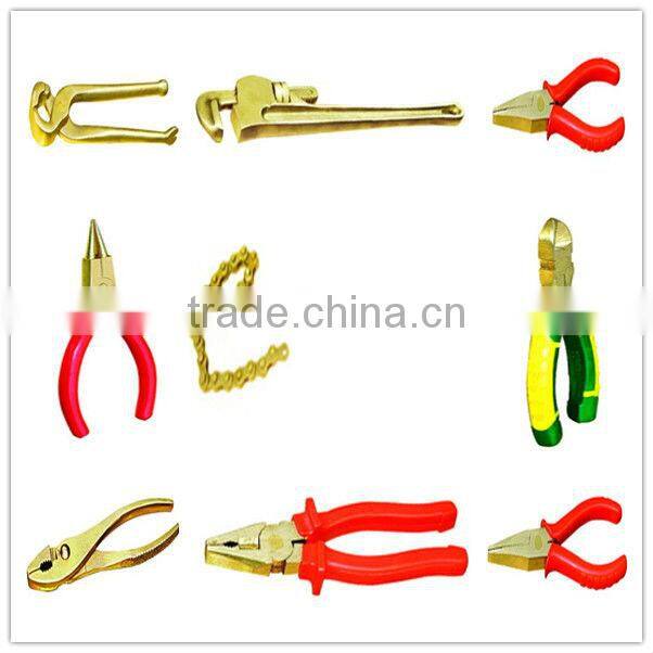 Non-sparking safety parallel vice Al-Cu material