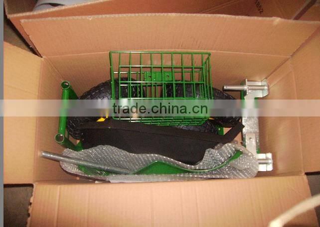 GS-01 Rolling Work Seat With Tool Tray Garden Cart