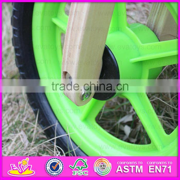 Hot new product for 2015 Cheap wooden bike for kids,Fashion wooden balance bike toy,High quality children wooden bike W16C113